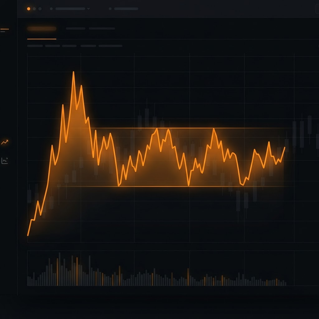 Trading chart for week 25
